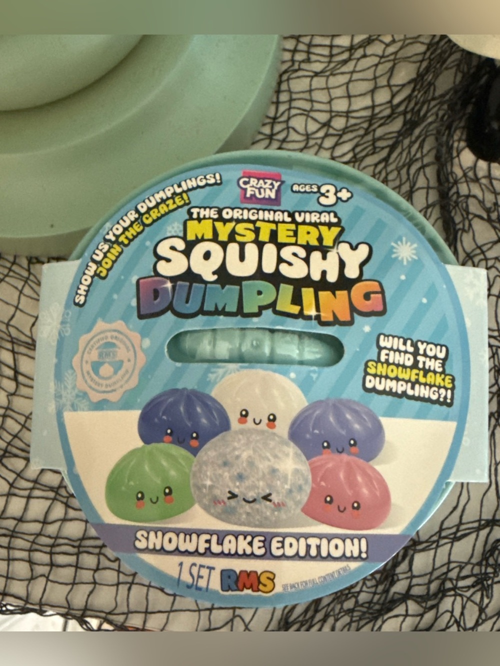 ❄️RMS CONFIRMED RARE Snowflake Edition Dumpling SEALED hobby lobby crunchy